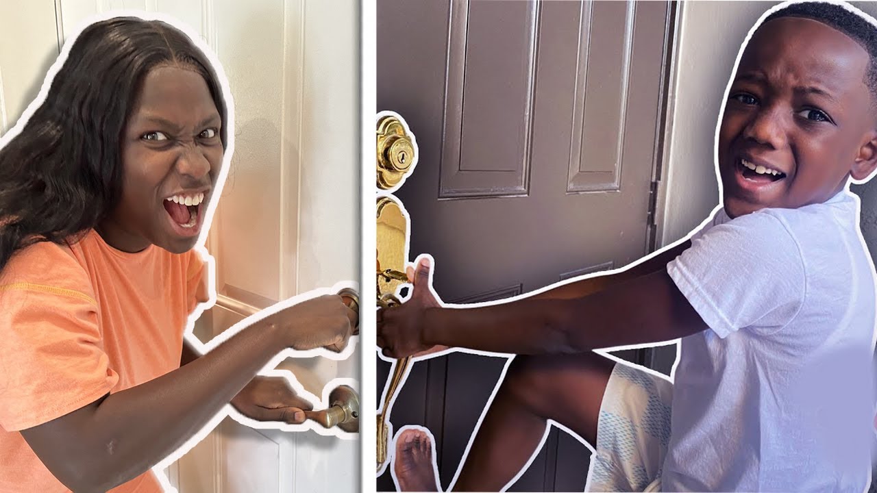 MOM Locks SON Out The House | Super Siah