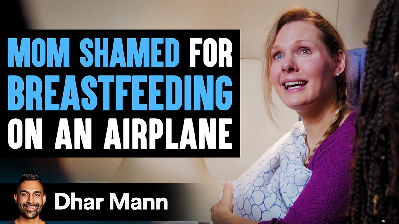 Mom Shamed For Breastfeeding On An Airplane, Ending Is So Shocking | Dhar Mann