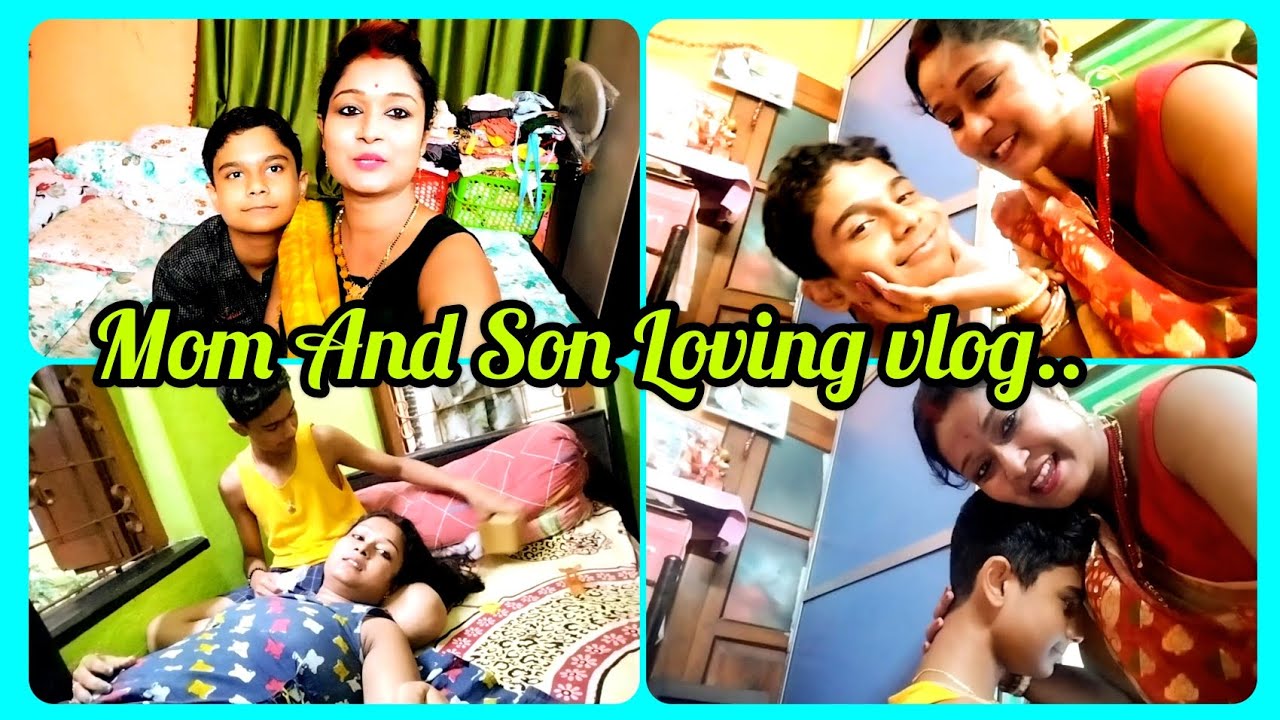 Mom son loving vlog.. / janmashtami special vlog