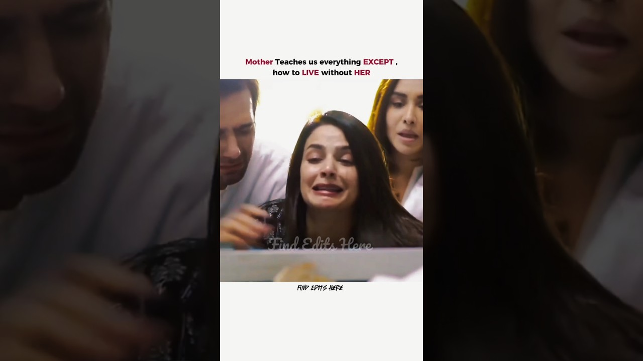 MOM 🌸#Without mother life is not easy #motherlove #sad #cheekh #yourmother #sabaqamar