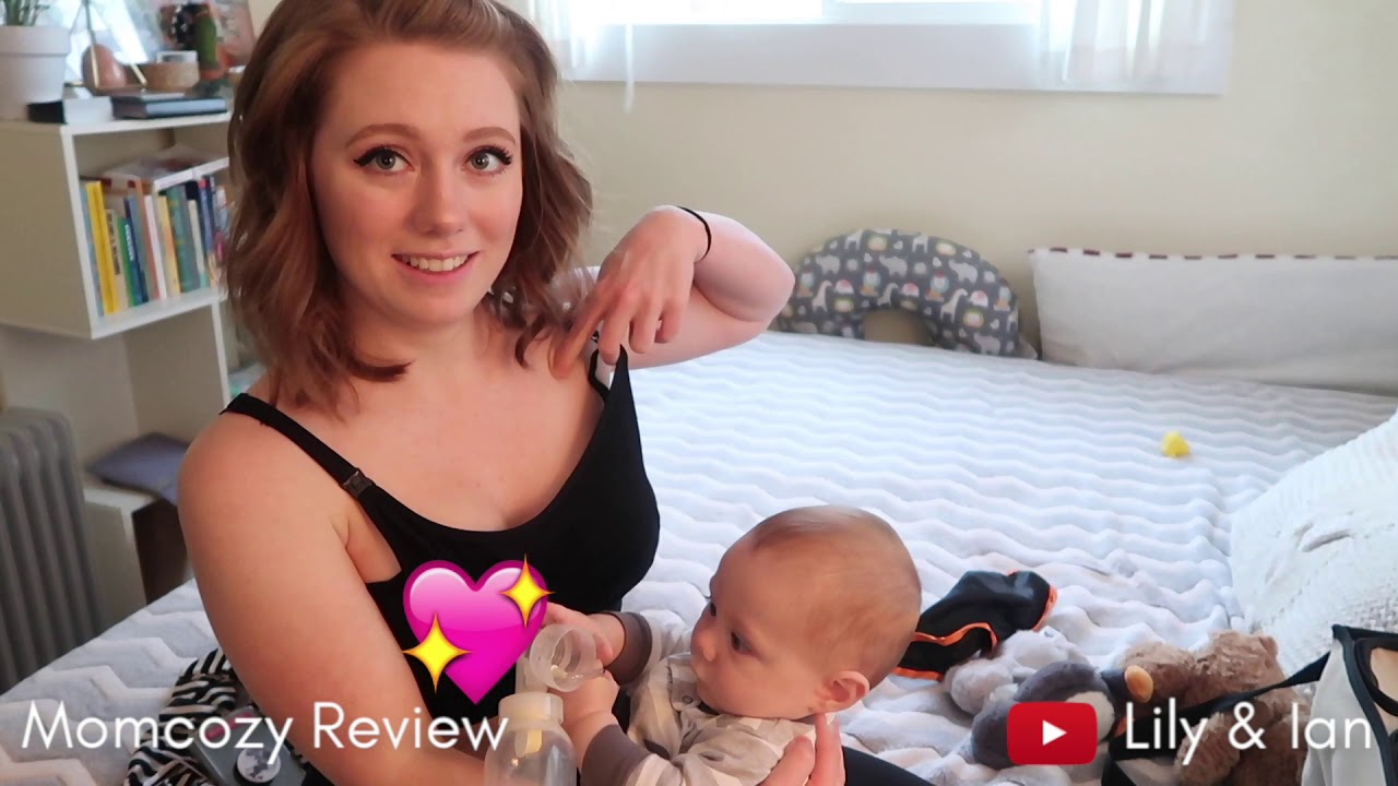 Momcozy ® EVA Hands-Free Nursing & Pumping Bra Review