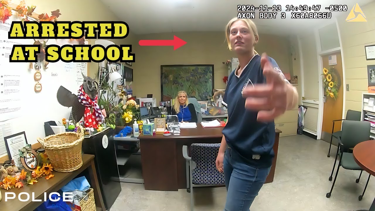 Moments Before Teen Catches a Felony and Gets Kicked Out of School