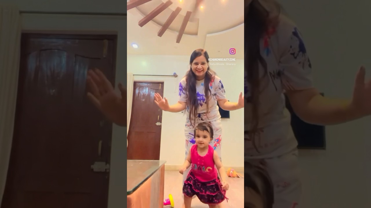 Mommy Baby Dance 💃 Is she Twerking 💃#chandnibeautyzone #trending #viral