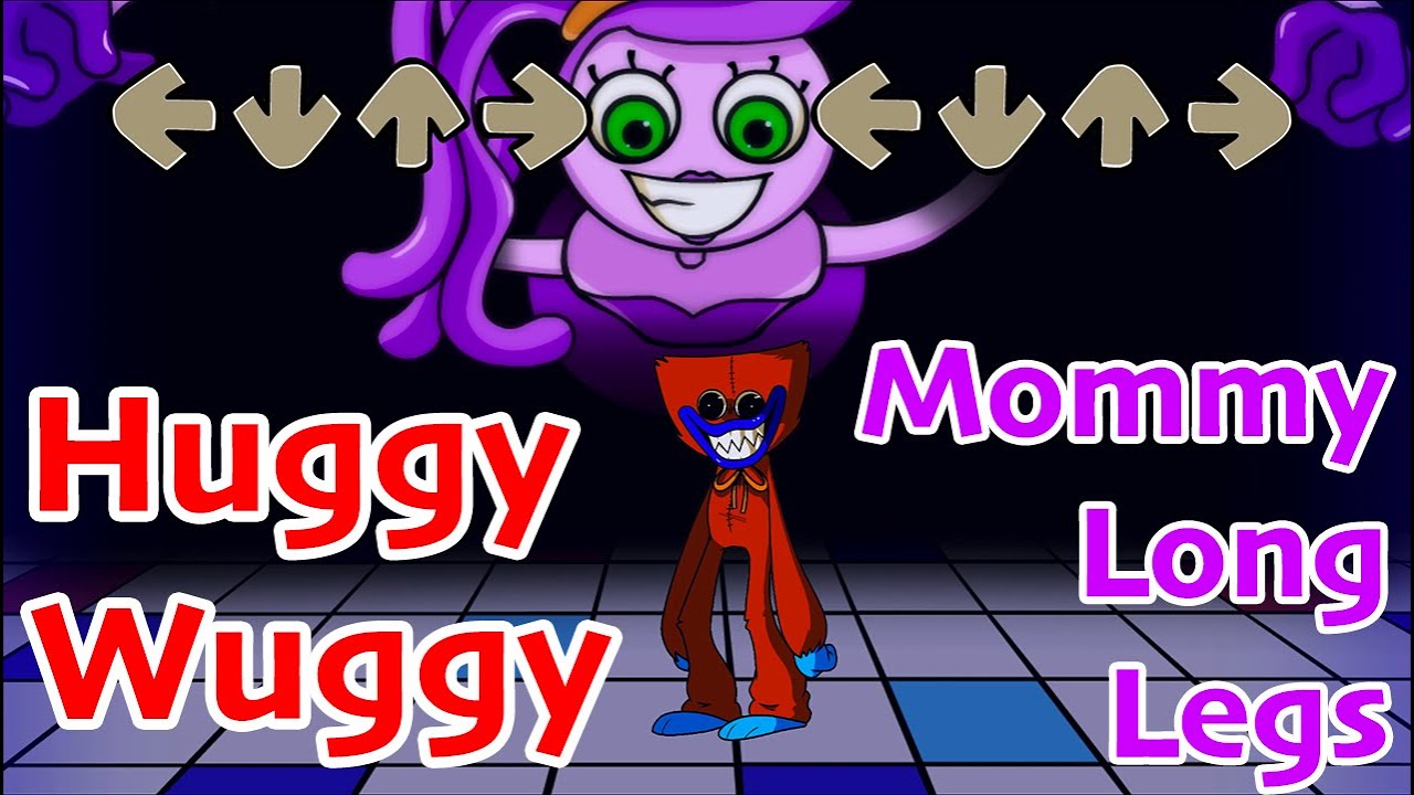 Mommytime 🎤 Mommy Long Legs VS Huggy Wuggy sing Playtime | FNF