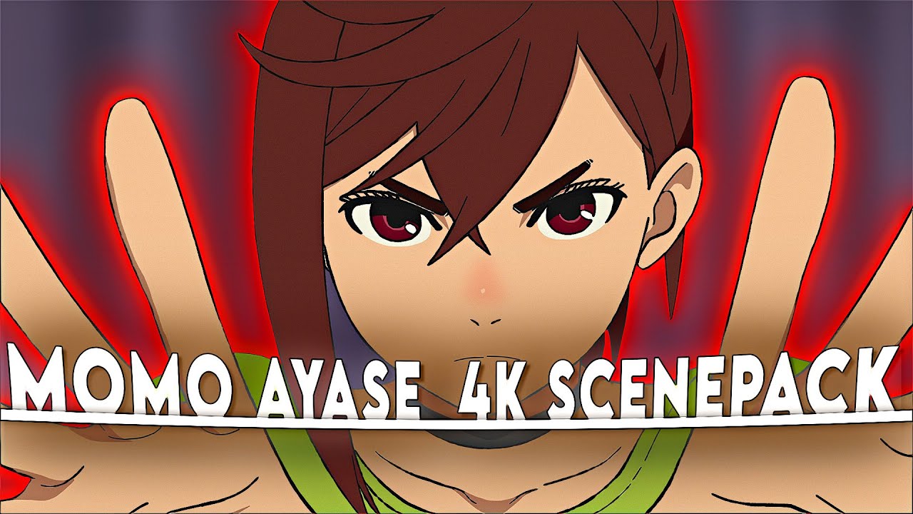 Momo Ayase 4K 60 FPS Raw Scenepack For Editing (Dandadan)
