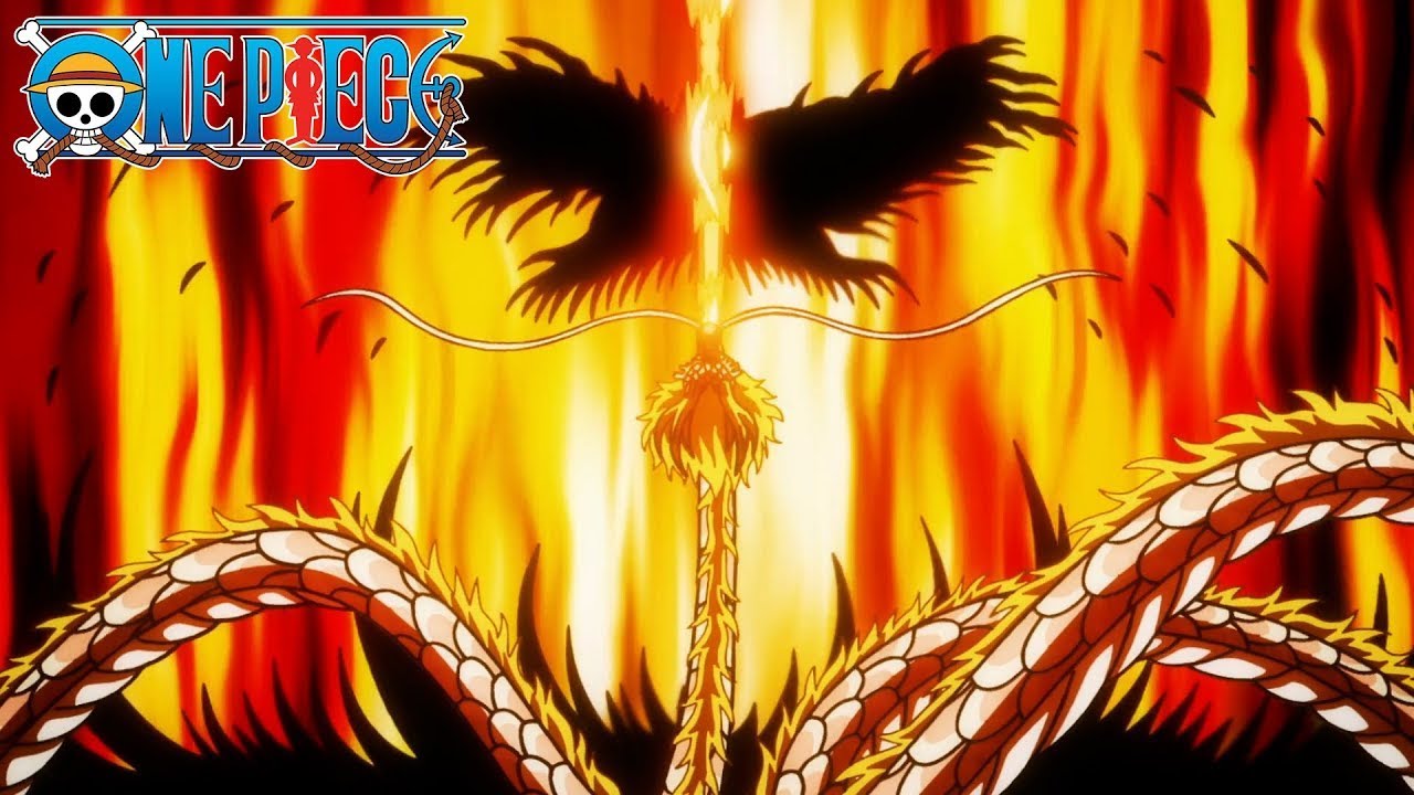 Momonosuke Uses His First Dragon Breath Attack | One Piece