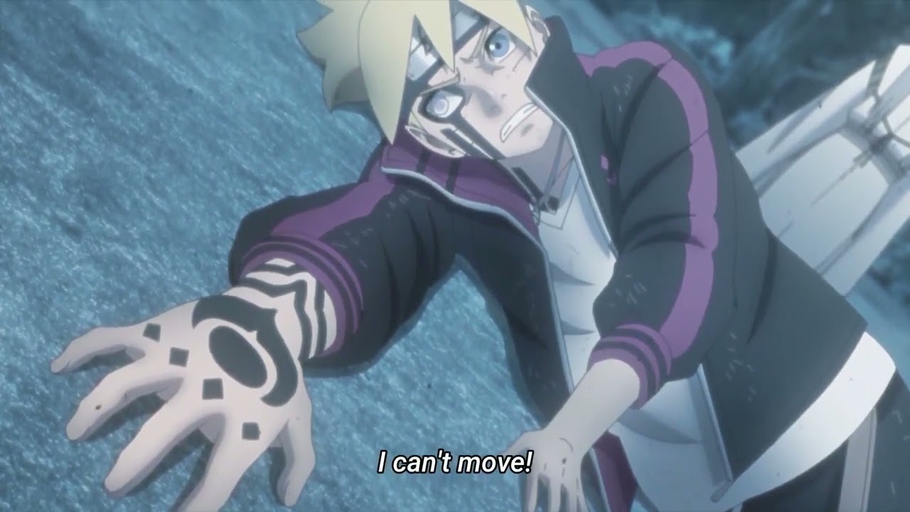 Momoshiki stop time -  Boruto vs Code - Boruto Episode 291