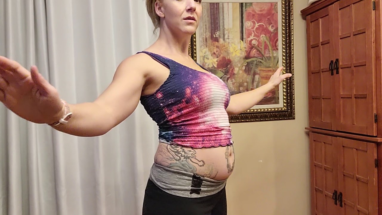 Mom's Belly Dance Practice - Lunar