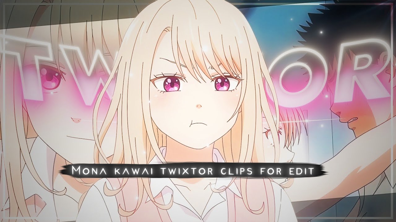 Mona Kawai 4K Twixtor Pack | Smooth Slow-Motion Clips for Editors