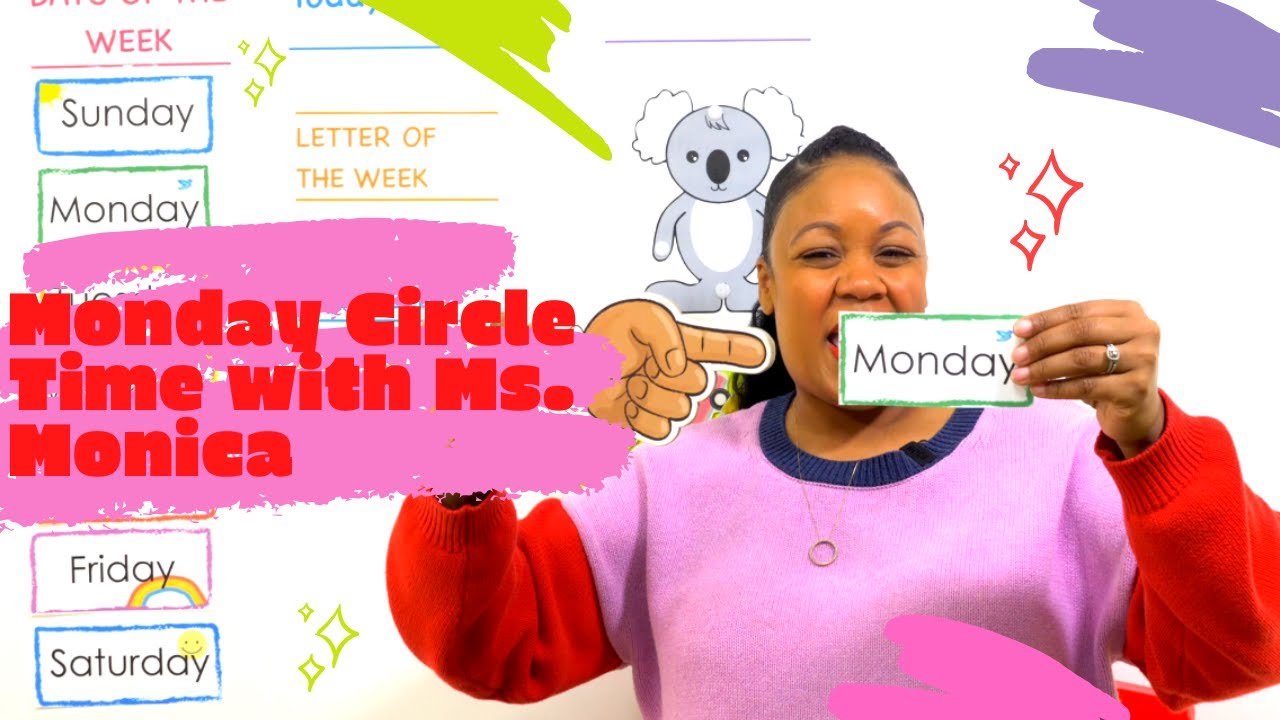Monday - Preschool Circle Time - Learn at Home - Monday 5/11