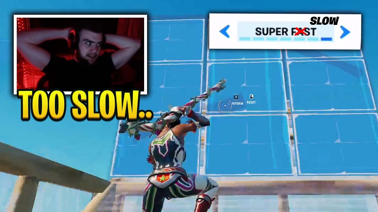 Mongraal Editing SLOW For The First Time (Fortnite)
