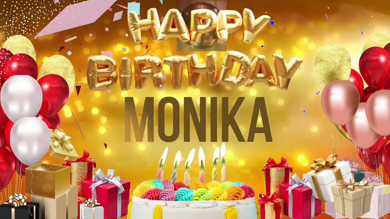 Monika - Happy Birthday Monika