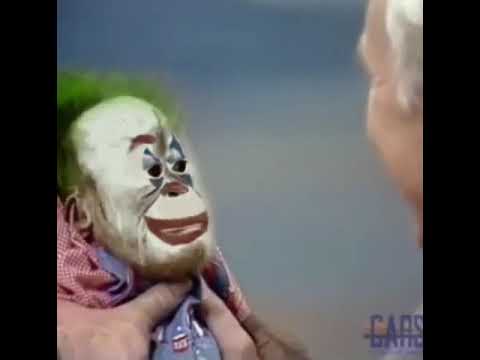 MONKEY CLOWN | MAN LAUGHING OVER A MONKEY WITH CLOWN MAKE-UP TIKTOK MOMENT MEM