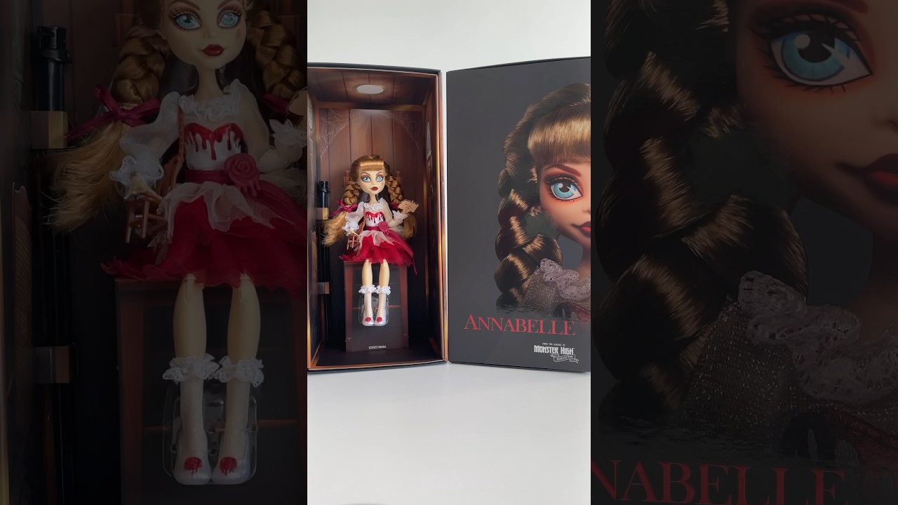 Monster High Annabelle Skullector Doll 🔪🩸#monsterhigh #doll #dolls #unboxing #toy #toys #toyreview