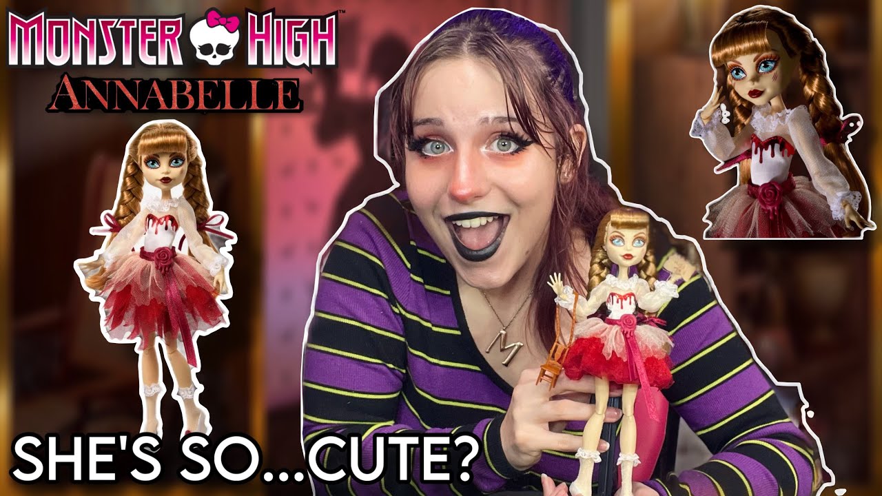 Monster High Annabelle Skullector Doll Review & Unboxing