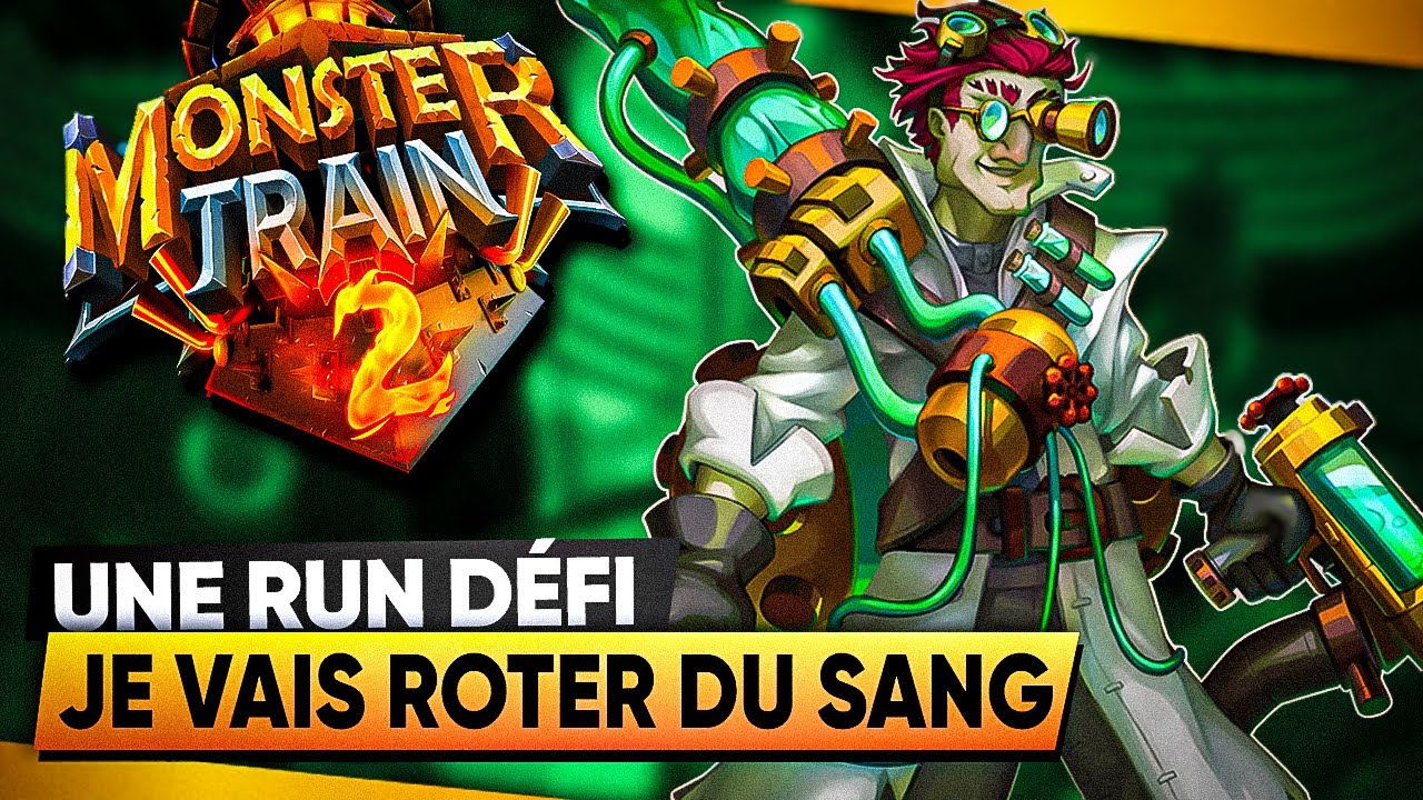MONSTER TRAIN 2 🚄 Un Défi Qui Fait Peur !!