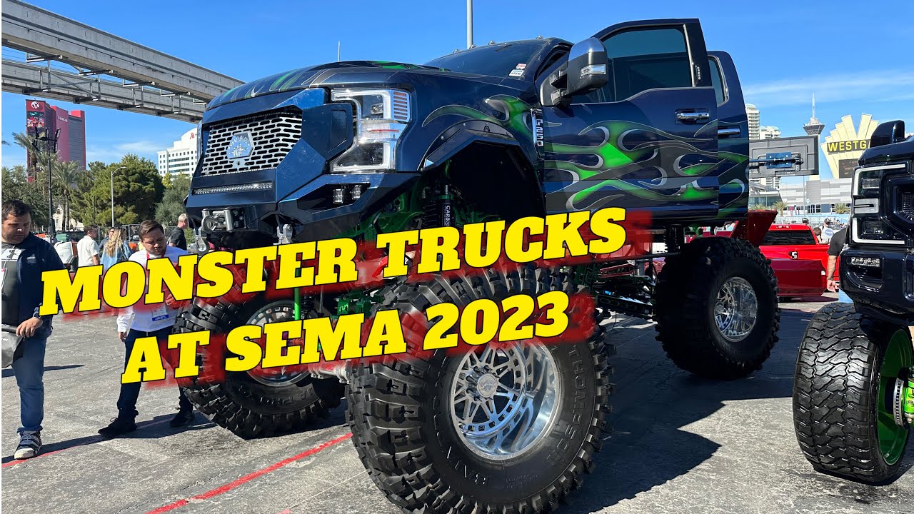 MONSTER TRUCKS OF SEMA 2023 | SEMA DAY 2 NOVEMBER 1 2023