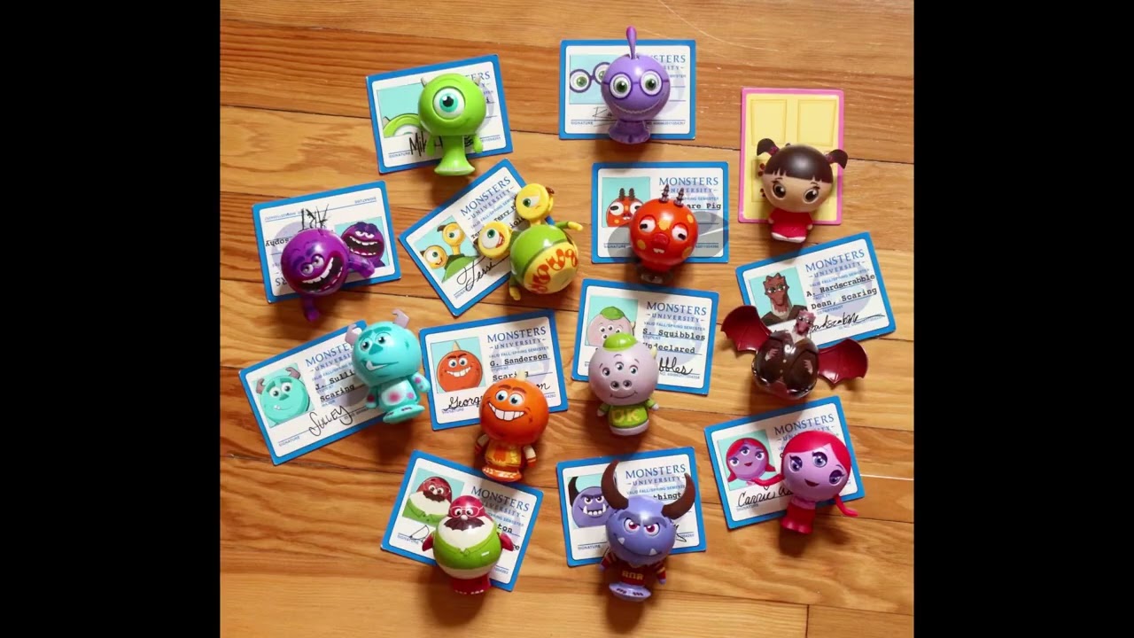 Monsters University Roll a Scare Toys