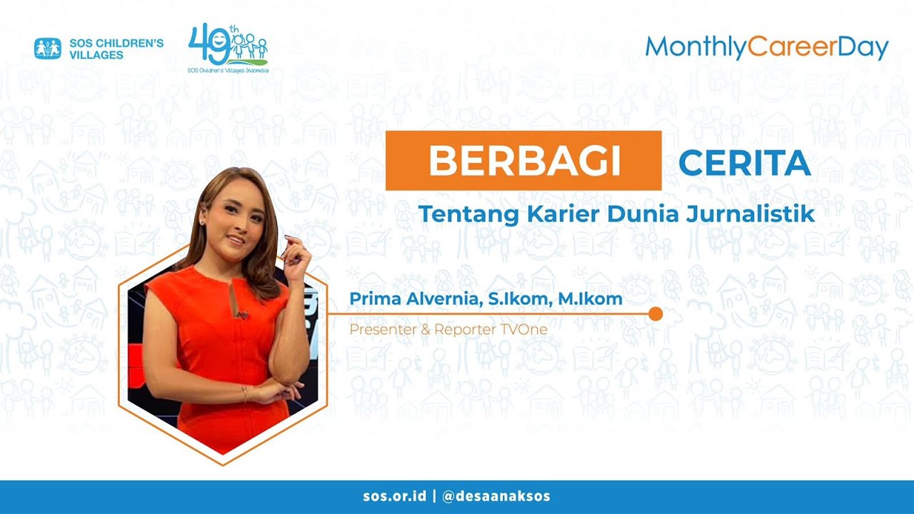 Monthly Career Day Eps. 1 Prima Alvernia - Berbagi Cerita Tentang Karier Dunia Jurnalistik