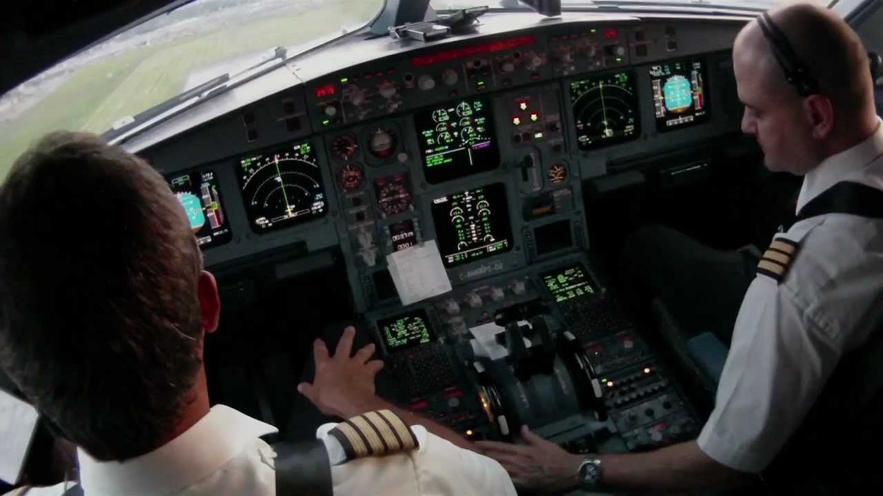 Montreal Dorval Departure Cockpit A330