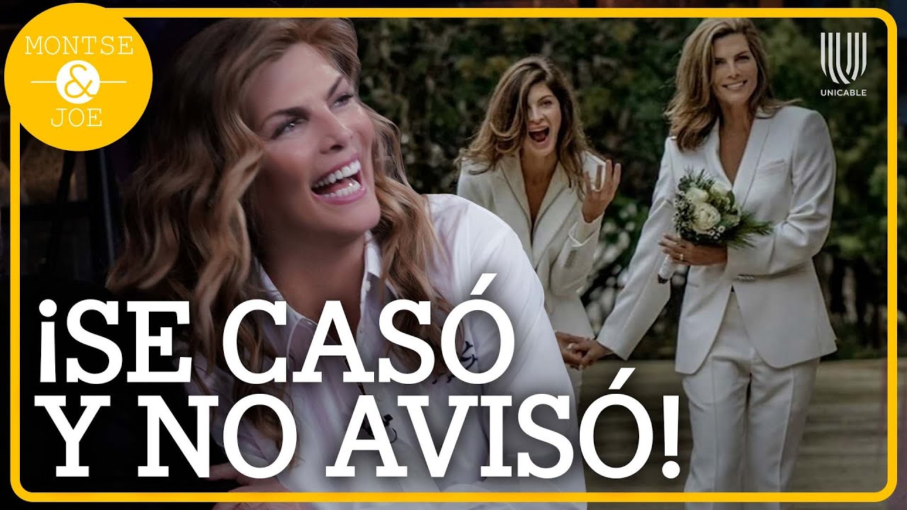 ¡Montserrat se casa en secreto! José Eduardo le hace drama a Montse por no invitarlo | Montse y Joe
