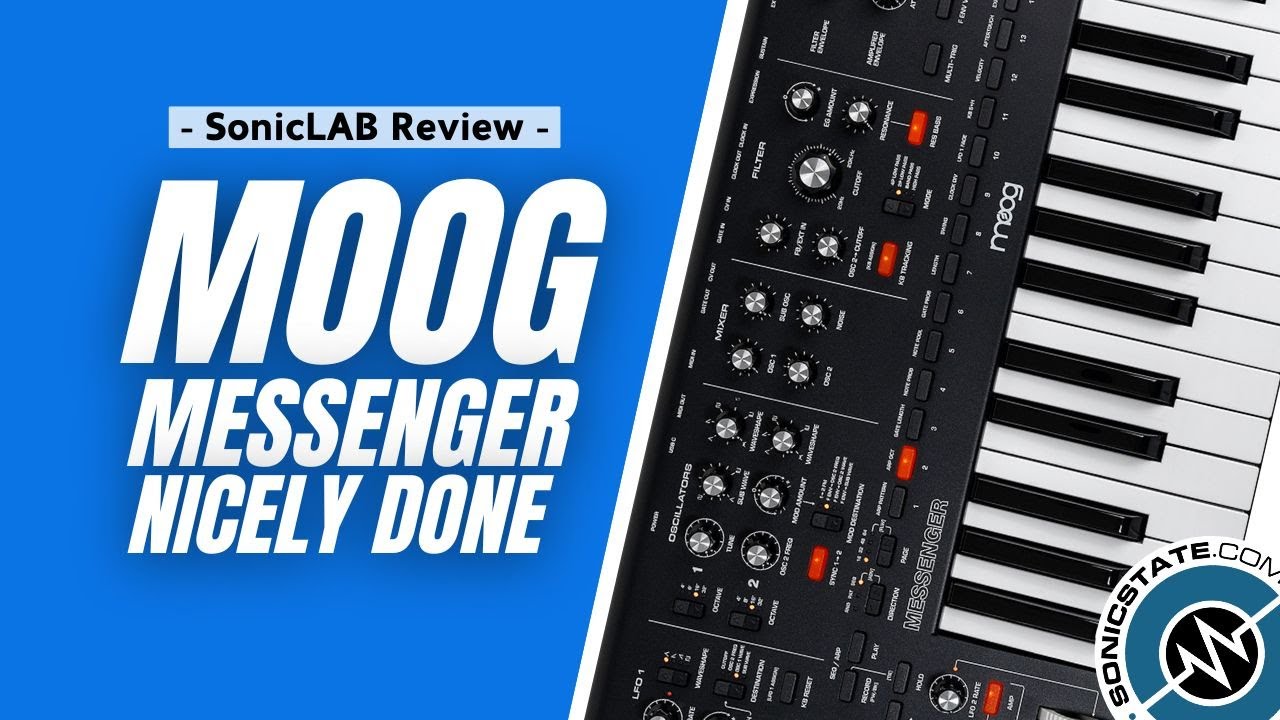 Moog Messenger - Analogue Mono - SonicLAB Review