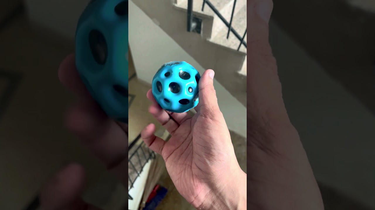 MOON BALL BOUNCE TEST 🌝😱 #shorts #cricket #unboxing #experiment