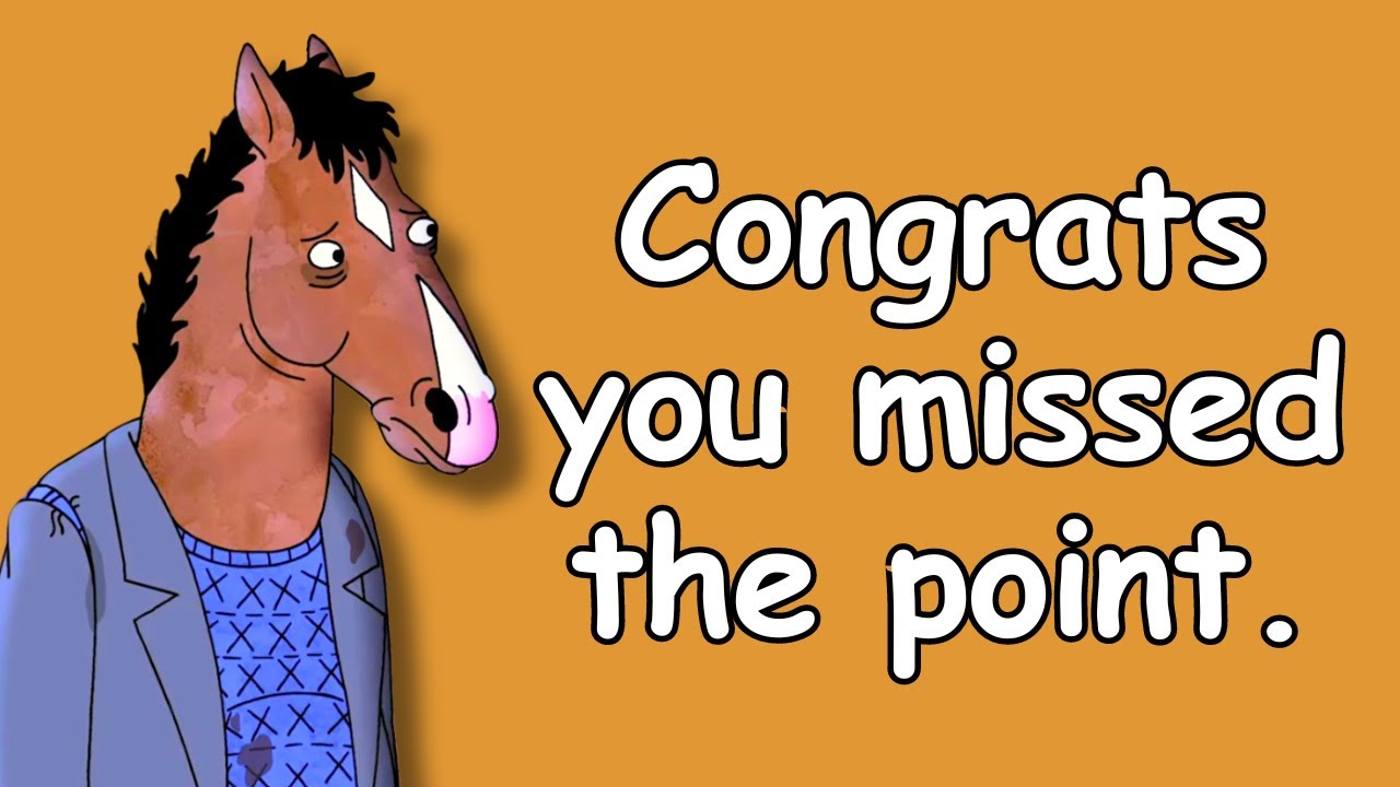 Morality and BoJack Horseman