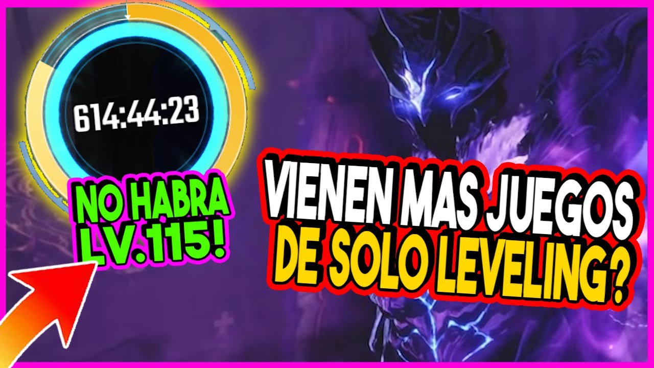 🔸MORE GAMES BASED ON SOLO LEVELING ARE COMING ARISE THERE WILL BE NO LEVELING NEXT WEEK!🌟SL Arise🌟