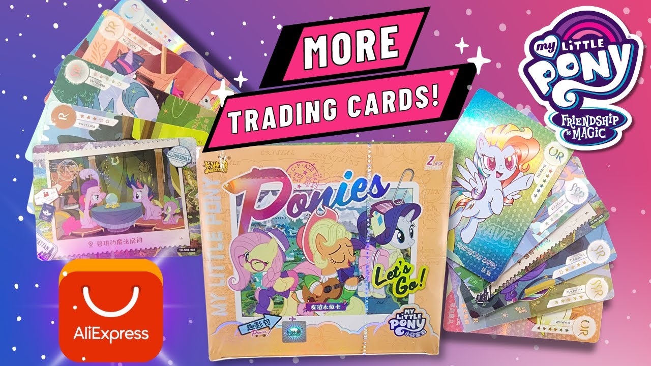 🌟MORE KAYOU My Little Pony FIM Collectable Trading Cards Let's Go/Cities of Equestria Packs! P2