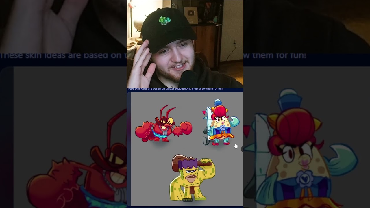 More Spongebob skins for brawl stars...