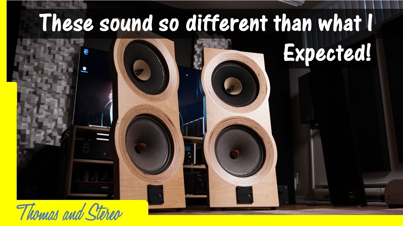 More than just open baffle, Maco Macarias Speakers