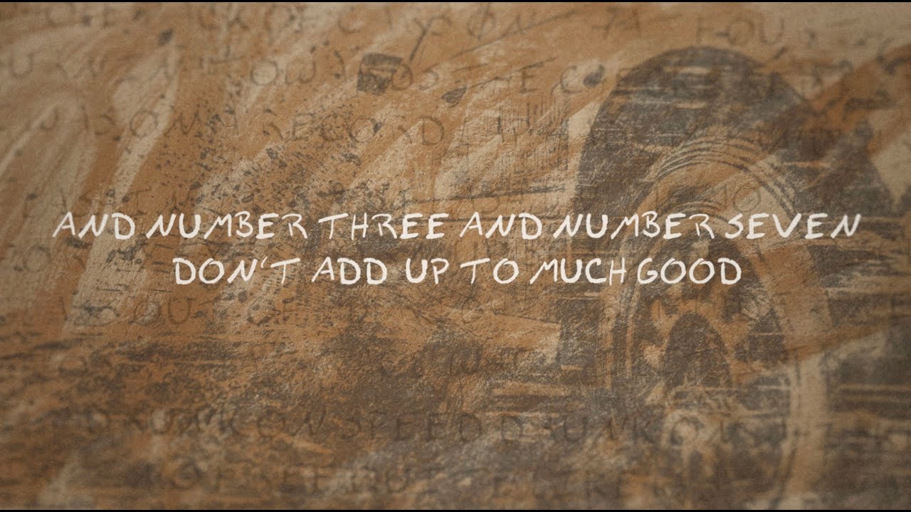 Morgan Wallen - Number 3 and Number 7 (feat. Eric Church) (Lyric Video)