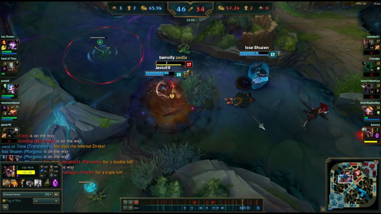 Morgana Pentakill Slow Motion