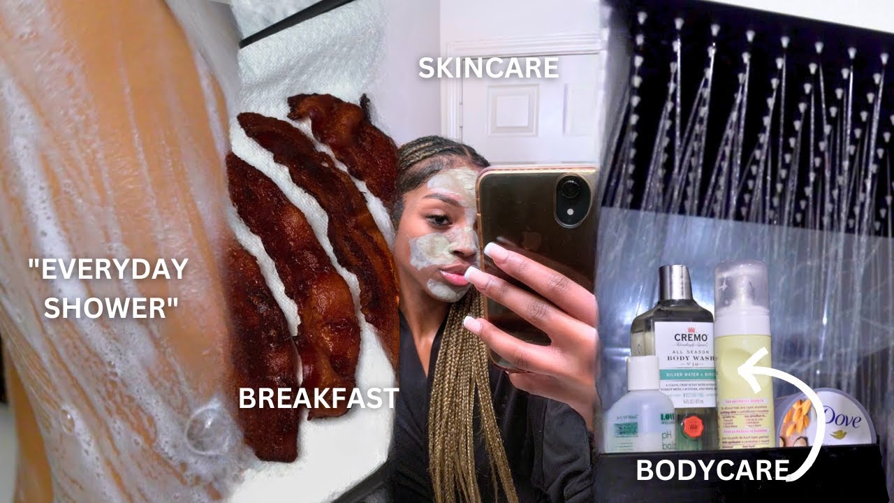 MORNING SHOWER ROUTINE | My EVERYDAY shower routine | Feminine hygiene, body care, self-care tips