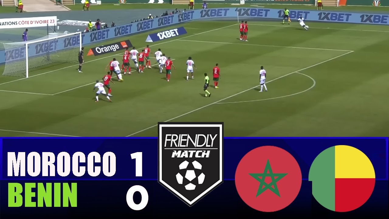 Morocco vs Benin (1-0) | International Friendly Match 2025 | Match Highlights