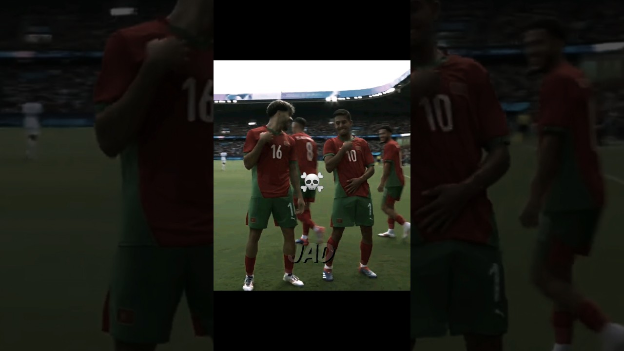 morocco vs egypt ☠️ #morocco #football #olympics #usa #viralvideo #trending #fyp #المغرب