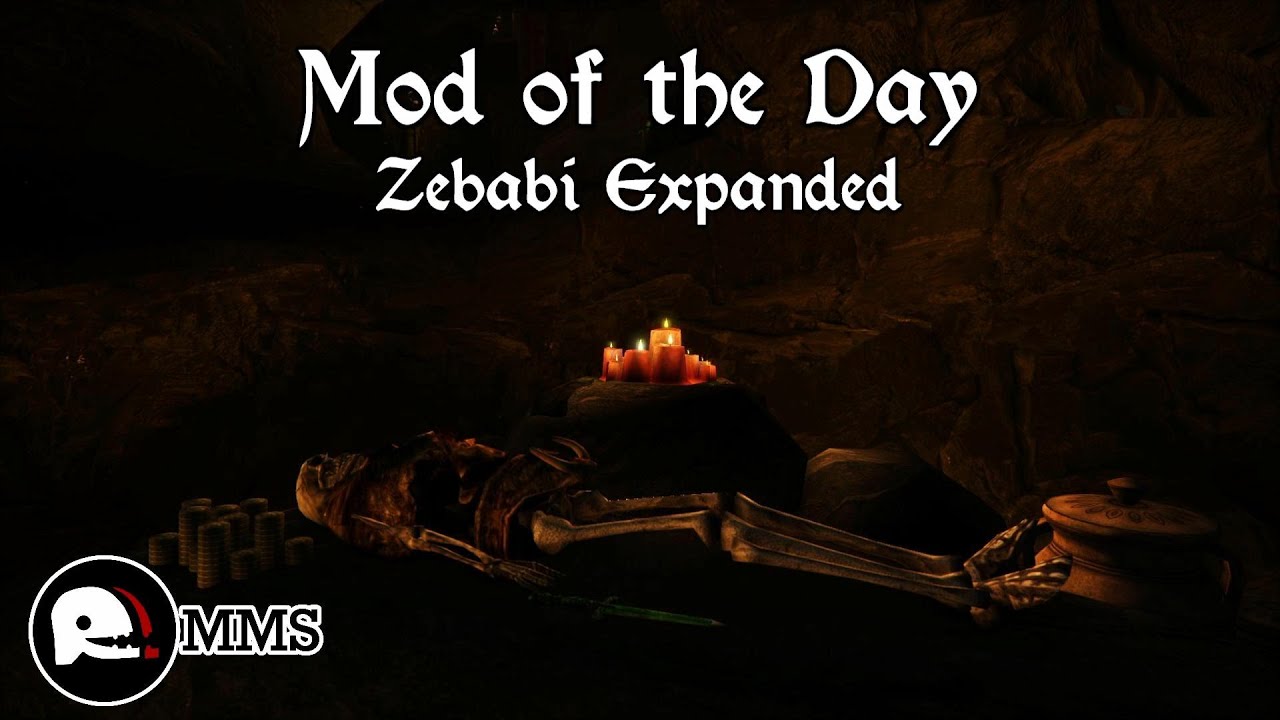 Morrowind Mod of the Day EP22 - Zebabi Expanded Dungeon Mod Showcase