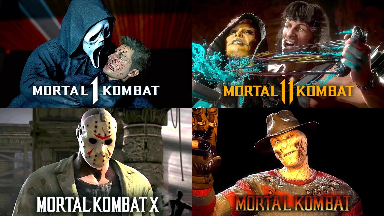 Mortal Kombat - All Guest Characters Fatalities 2011 - 2024 (MK9 - MK1)
