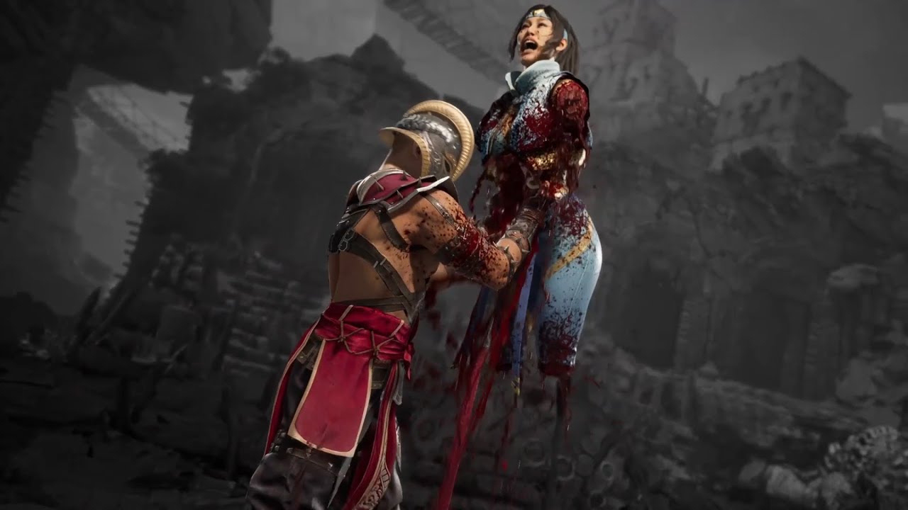 Mortal Kombat 1 - Reiko Fatalities on Kitana Ryona (Alternate New Skin)