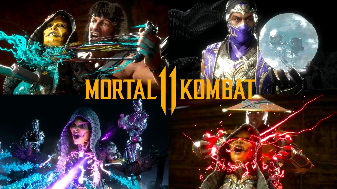 Mortal Kombat 11 - All Fatalities & Stage Fatalities (4K 60FPS)