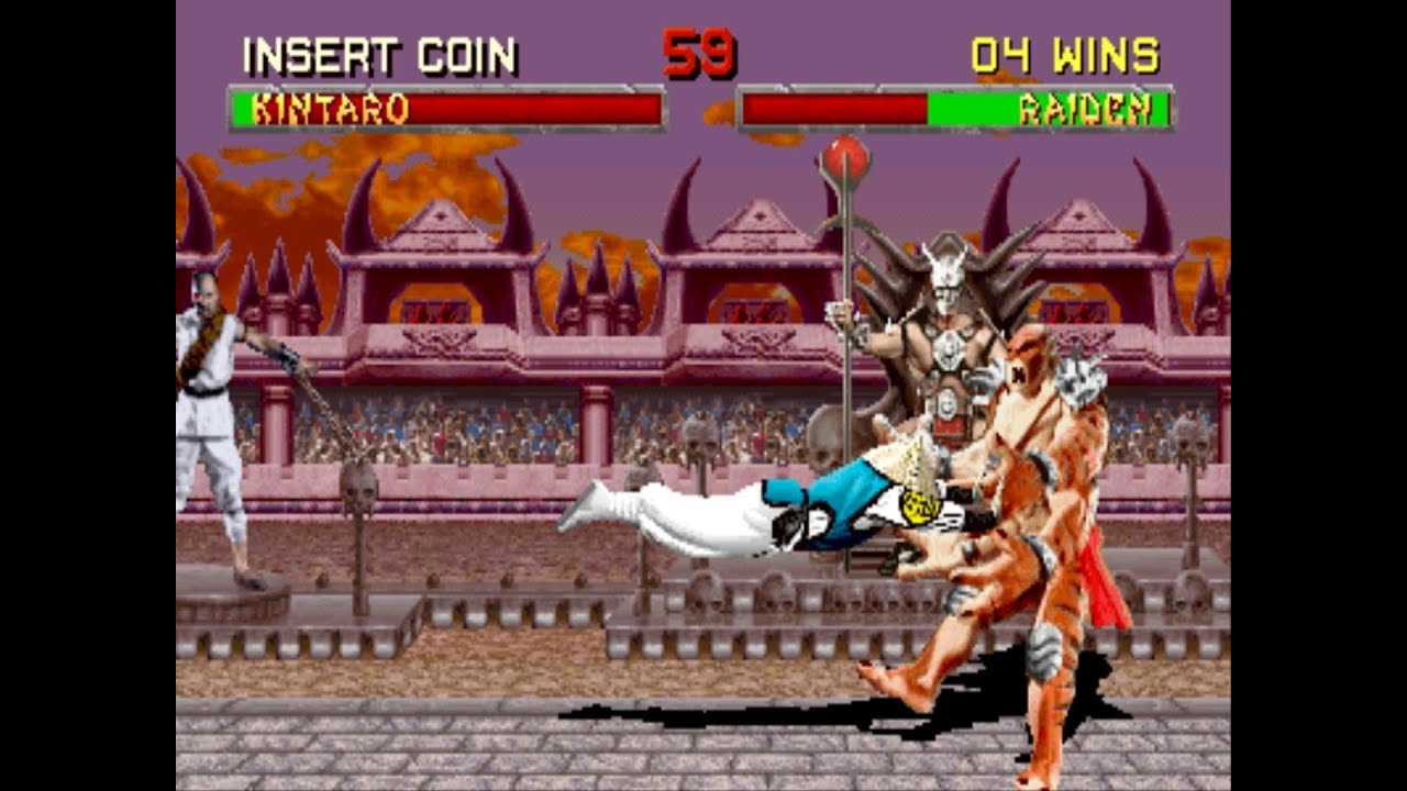 Mortal Kombat 2 Raiden Gameplay Playthrough