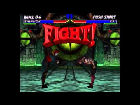 Mortal Kombat 4 - Shinnok gameplay