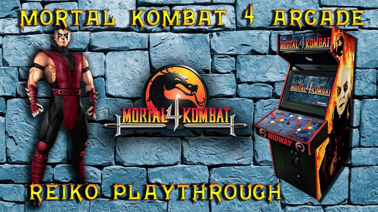 Mortal Kombat 4 ARCADE MAME 2019 | Reiko Playthrough (Master II) Legacy Kollection