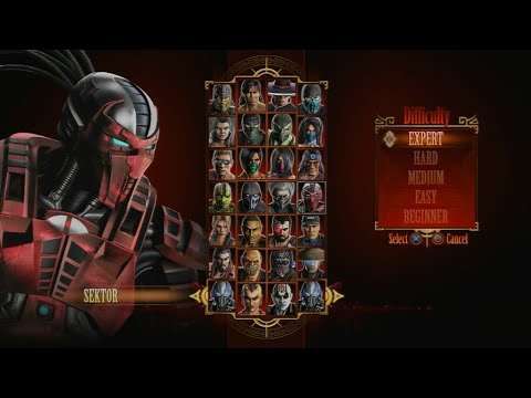 Mortal Kombat 9 - Expert Arcade Ladder (Sektor/3 Rounds/No Losses)