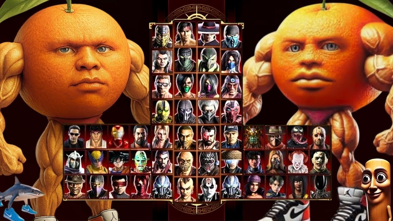 Mortal Kombat 9 - UDIN DIN DUN MADIN DIN DUN MOD 🍊 - Expert Arcade Ladder - Gameplay @ (1080p) 60ᶠᵖˢ