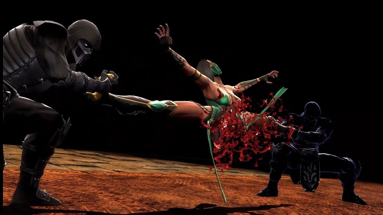 Mortal Kombat 9 Ryona リョナ Fatalities on Jade
