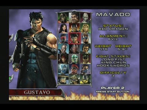Mortal Kombat Deadly Aliance (PS2) - Mavado - Arcade Mode