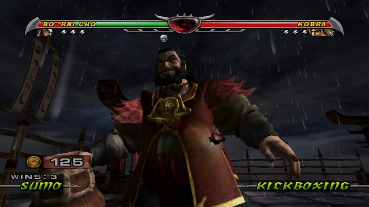 Mortal Kombat Deception - Bo' Rai Cho - Arcade Playthrough