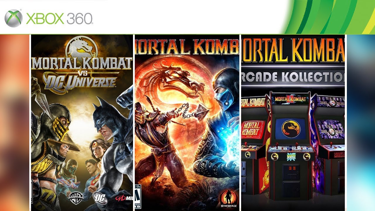 Mortal Kombat Games for Xbox 360